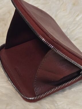 Coach Vintage  Red Leather Wallet